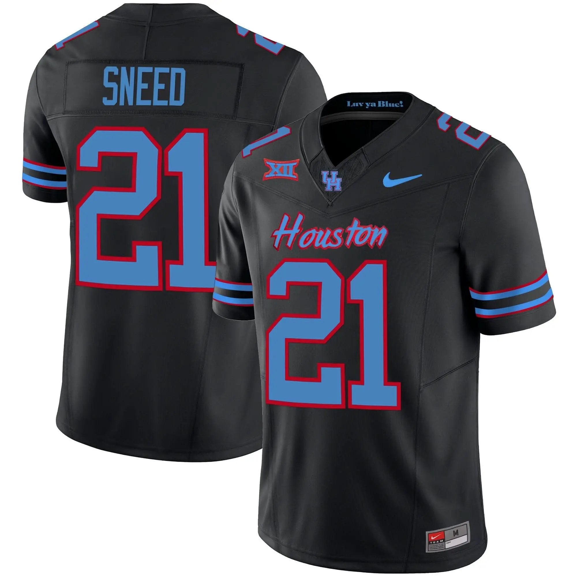 HOU 2023 Oilers Inspired Vapor Jersey V5 by Houston Cougars