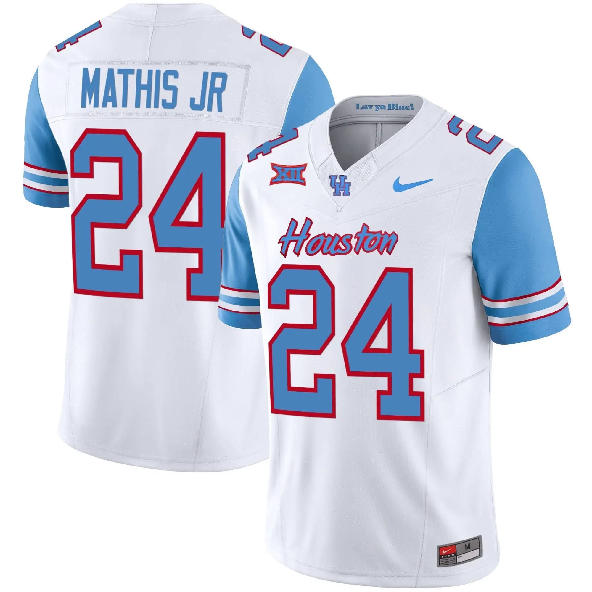 HOU 2023 Oilers Inspired Vapor Jersey V5 by Houston Cougars
