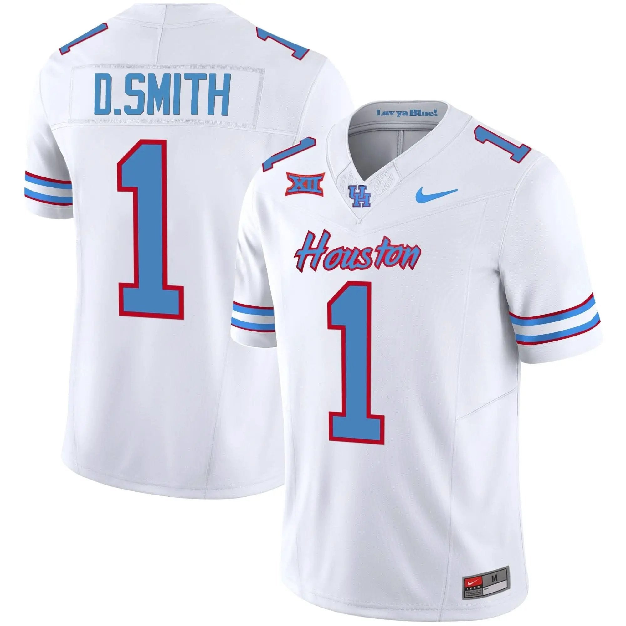HOU 2023 Oilers Inspired Vapor Jersey V5 by Houston Cougars
