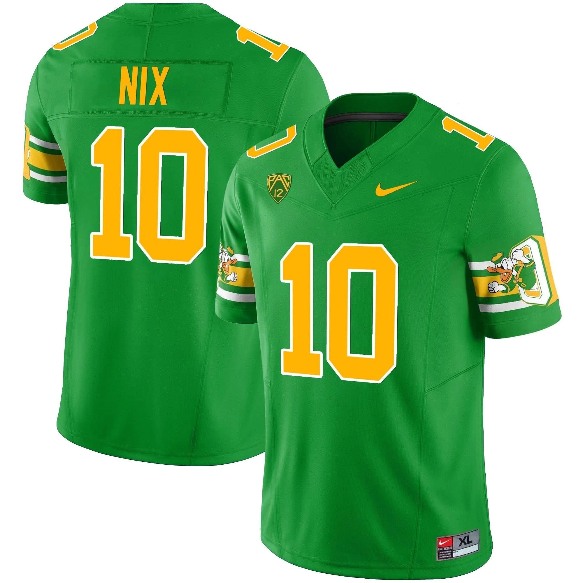 Oregon Ducks 'Mighty Oregon' 1984 Throwback Jersey V2 - Stitched by Oregon Ducks