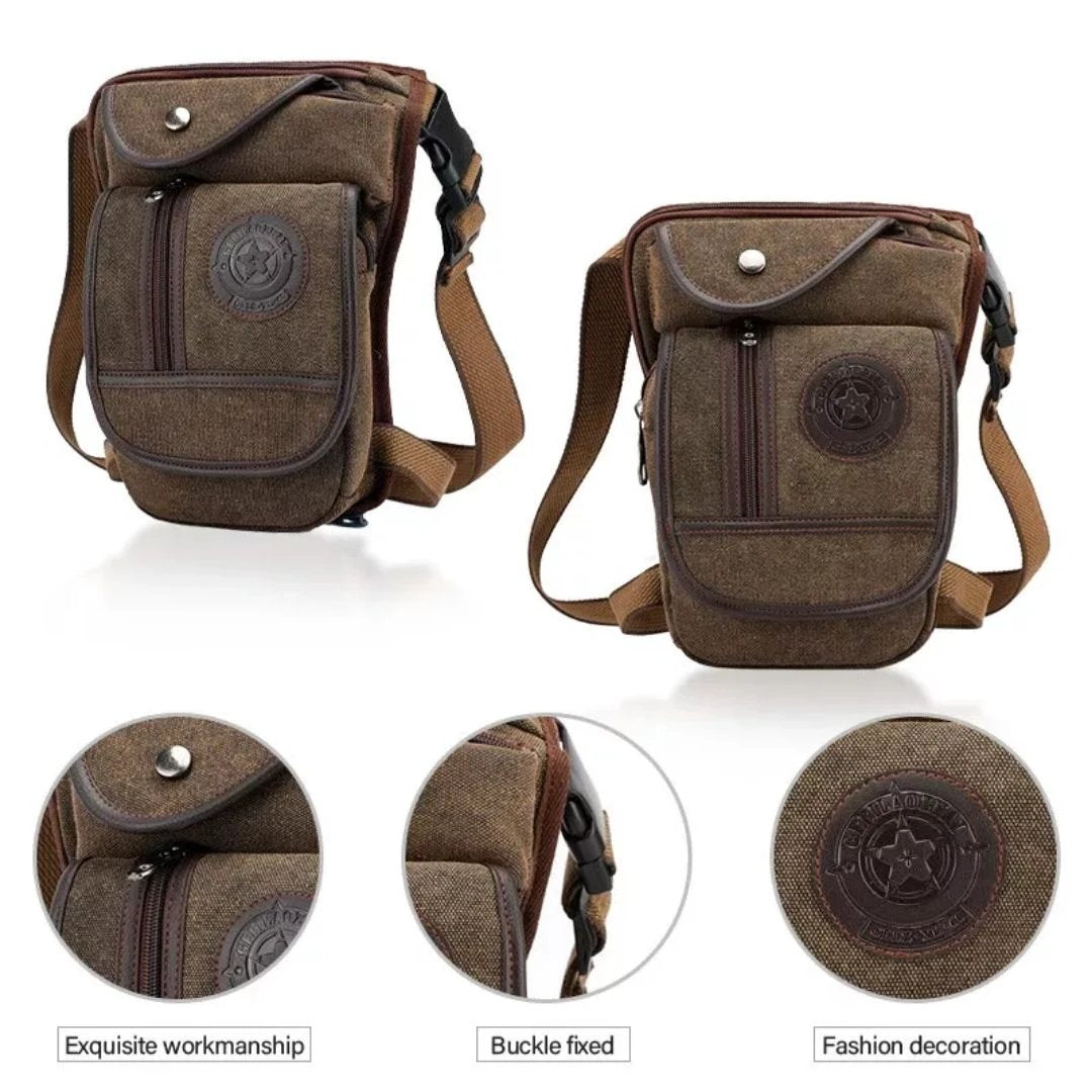 Outdoor Leg Bag – Waterproof Motorcycle Thigh & Hip Pouch for Travel & Adventure by BowLift