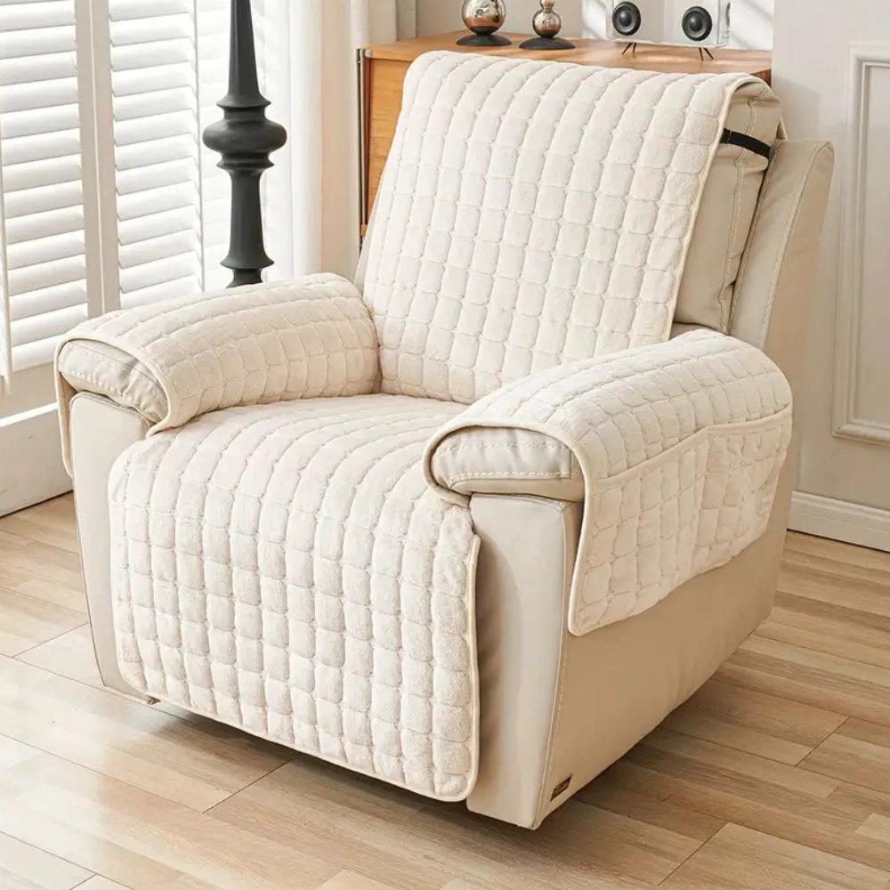 Snug Grid Recliner Cover by Casa & Beyond