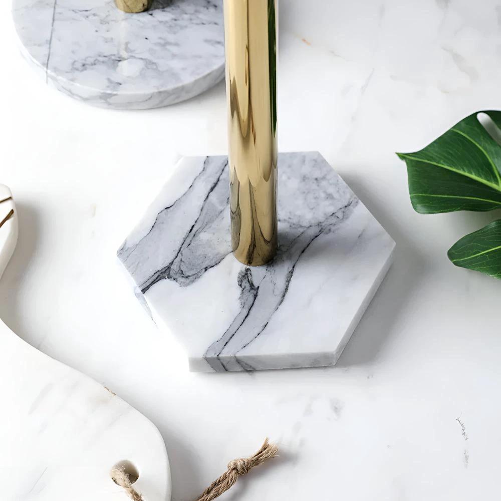 Marble Base Paper Towel Holder by Casa & Beyond