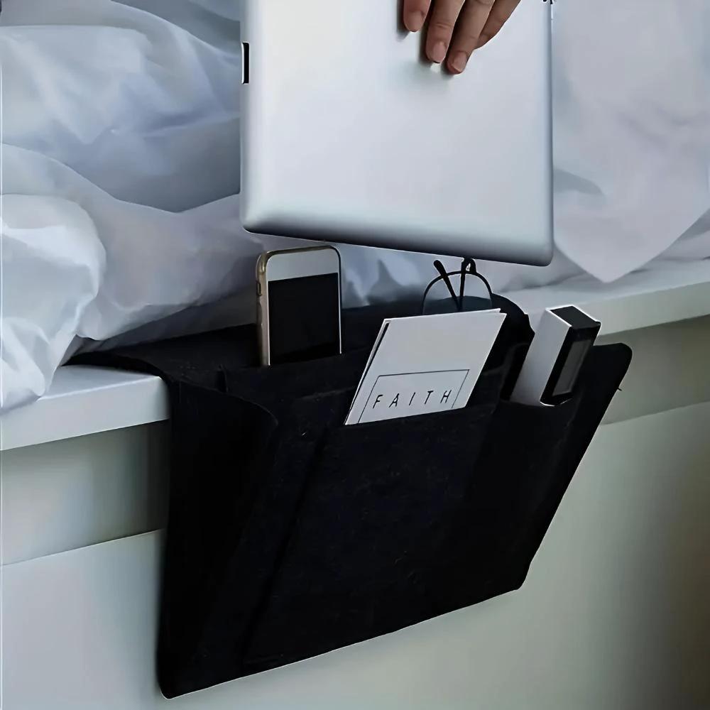 All-in-One Bedside Organizer by Casa & Beyond