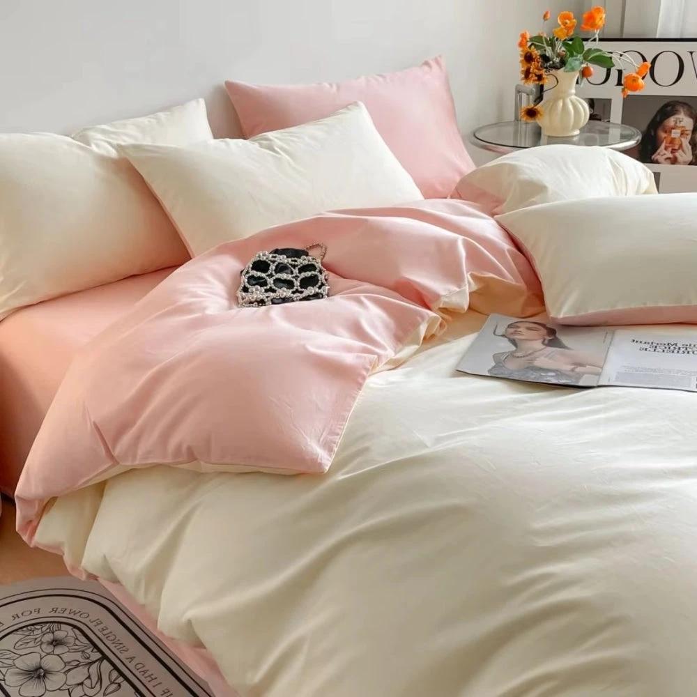 Lustova Cotton Duvet Cover | 3pcs Set by Casa & Beyond