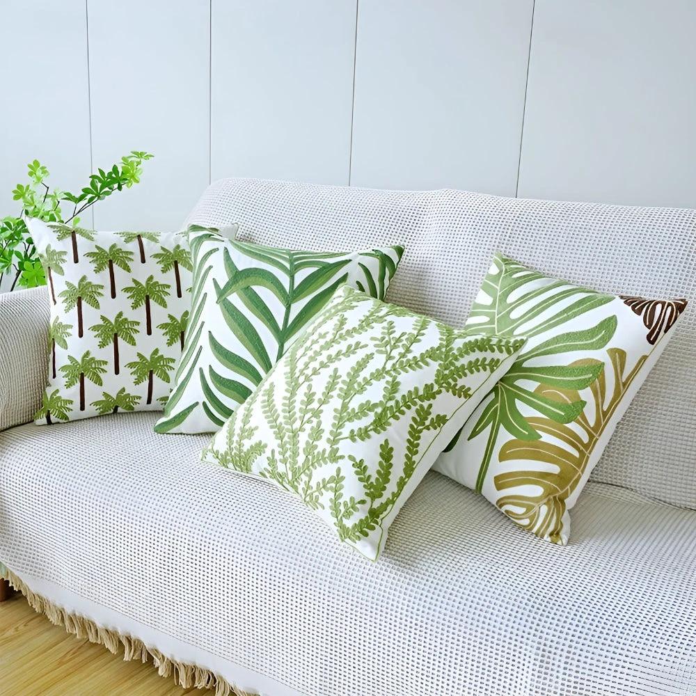 Verdant Paradise Cushion Cover by Casa & Beyond