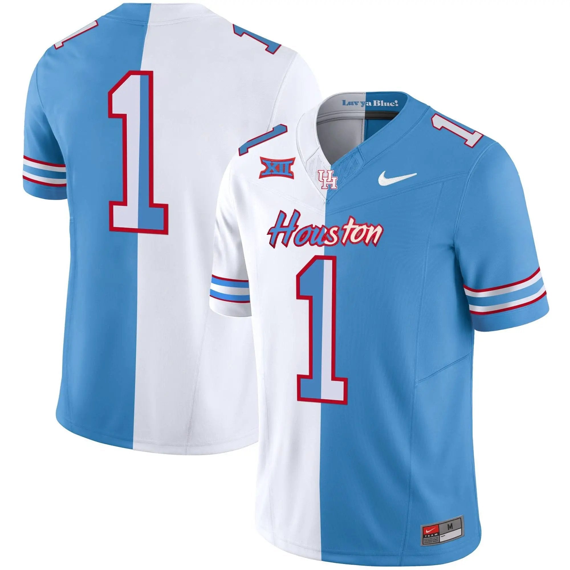 HOU 2023 Oilers Inspired Vapor Jersey V5 by Houston Cougars