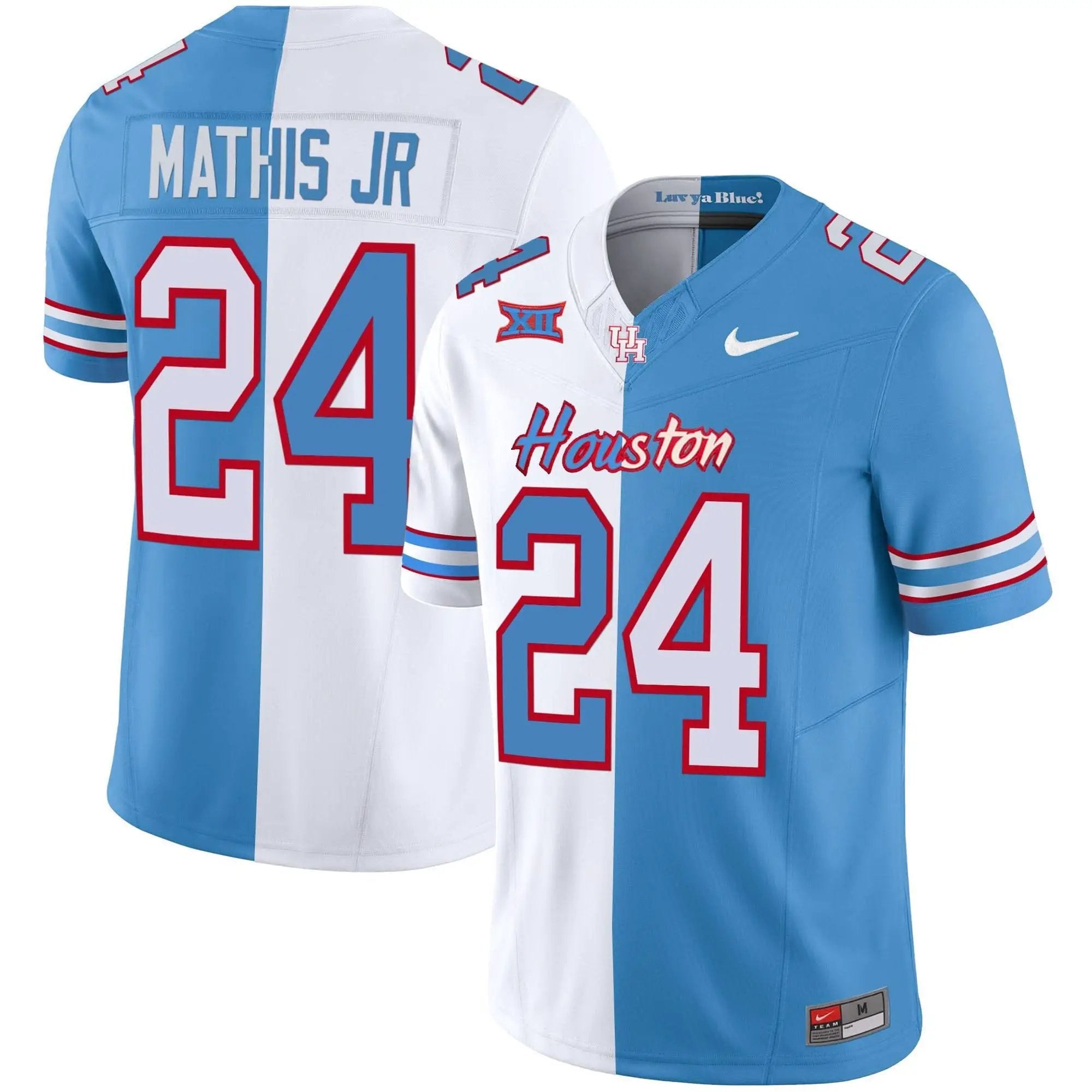 HOU 2023 Oilers Inspired Vapor Jersey V5 by Houston Cougars