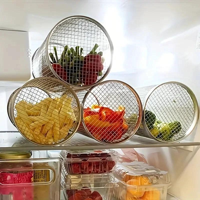GrillMaster DuoLock Grill Basket made of stainless steel Bowlift by Bowlift
