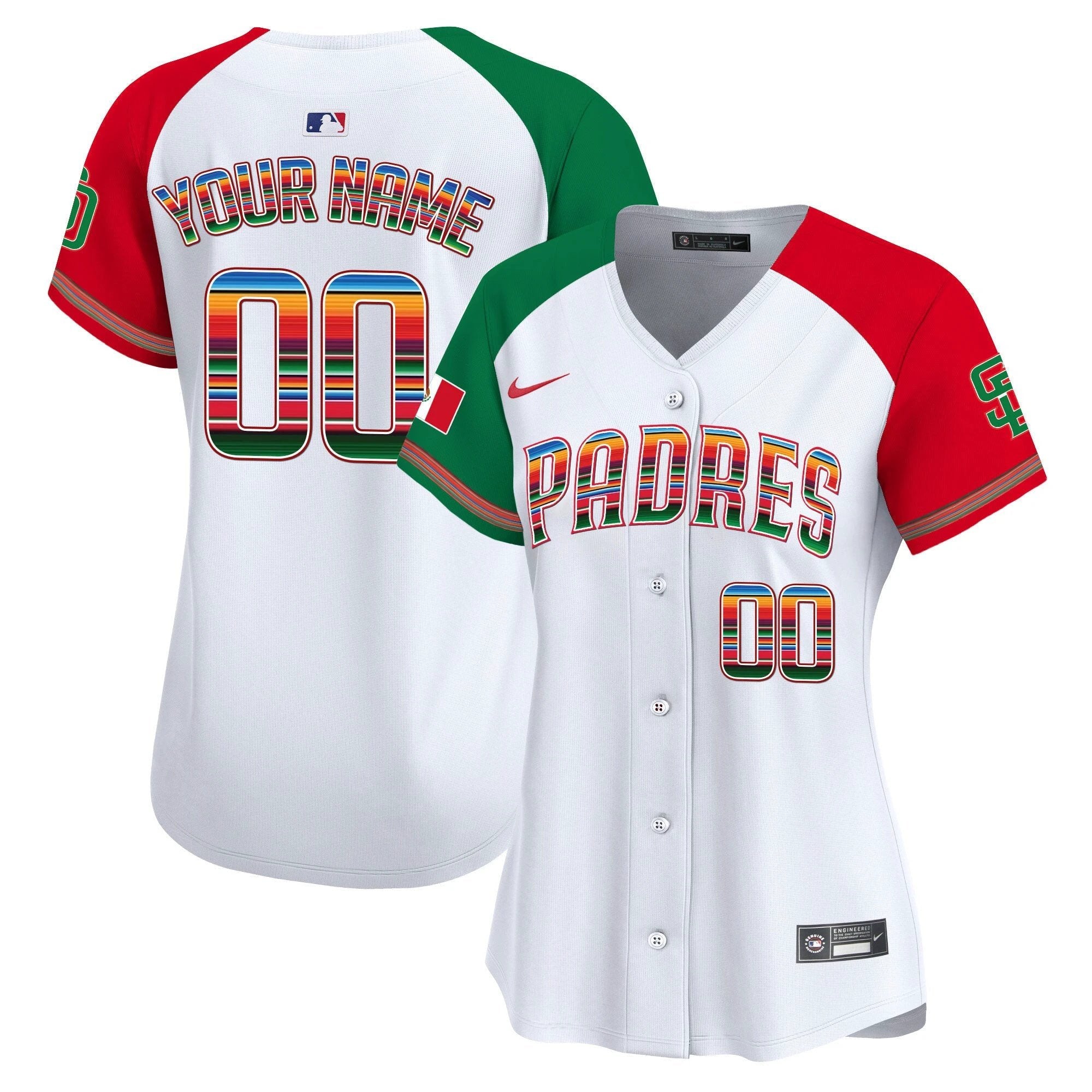 SD Mexico Premier Limited Custom Jersey - All Stitched by Digigearus