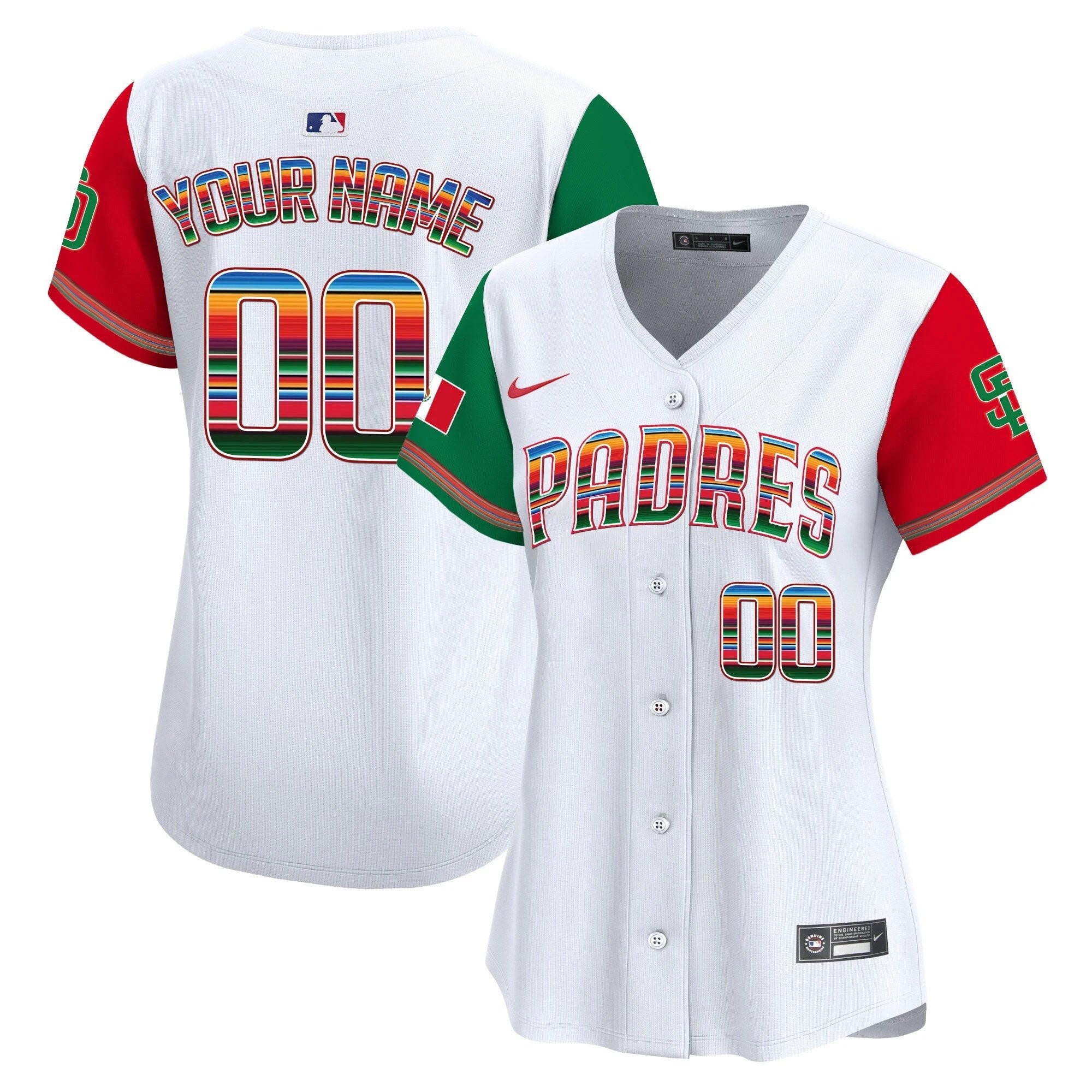 SD Mexico Premier Limited Custom Jersey - All Stitched by Digigearus