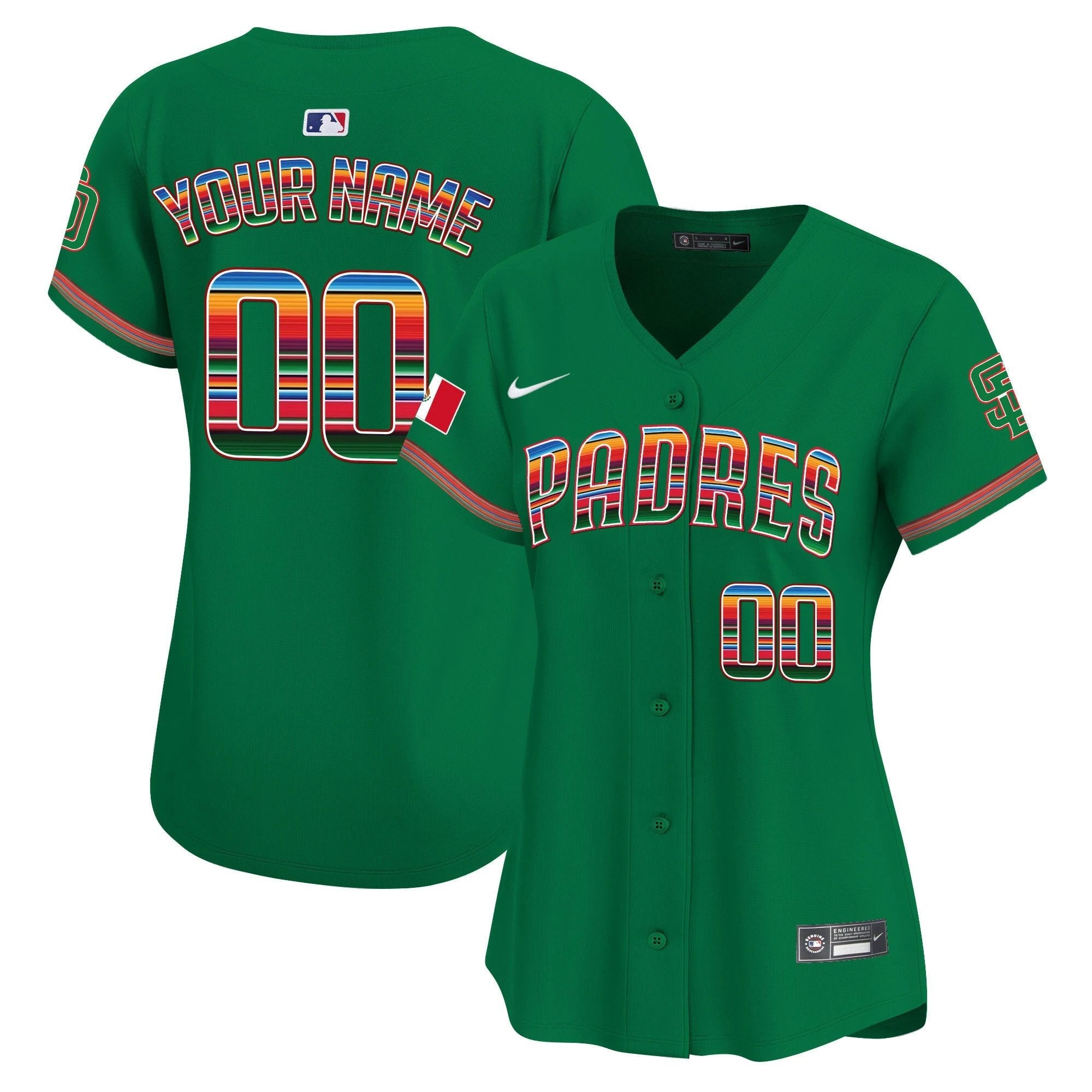 SD Mexico Premier Limited Custom Jersey - All Stitched by Digigearus