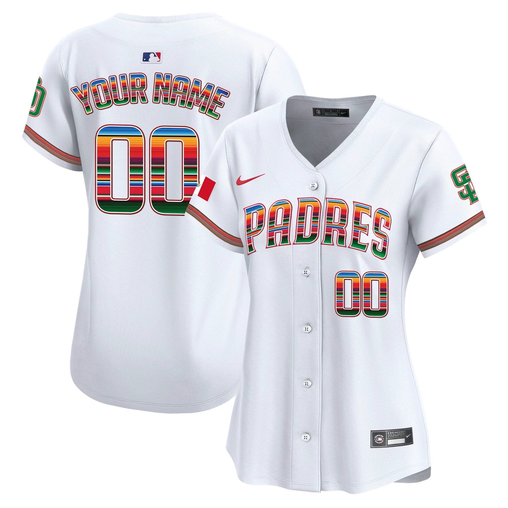 SD Mexico Premier Limited Custom Jersey - All Stitched by Digigearus