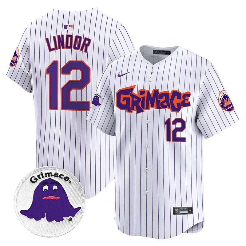 Mets Grimace Vapor Premier Limited Jersey V2 - All Stitched by Digigearus