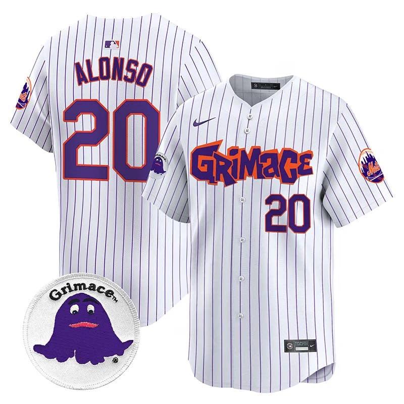 Mets Grimace Vapor Premier Limited Jersey V2 - All Stitched by Digigearus