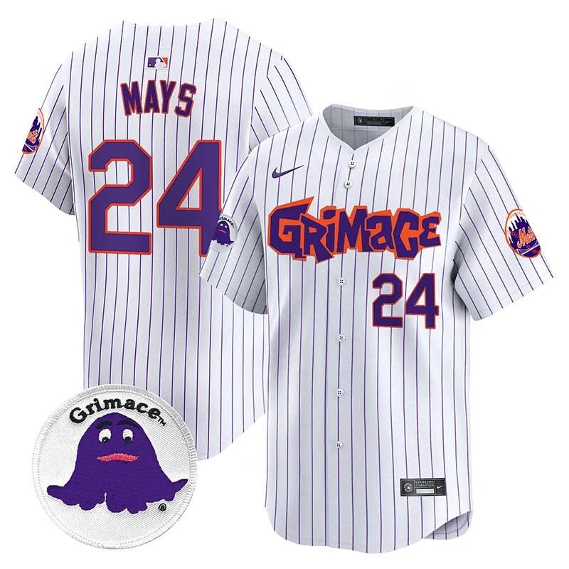 Mets Grimace Vapor Premier Limited Jersey V2 - All Stitched by Digigearus