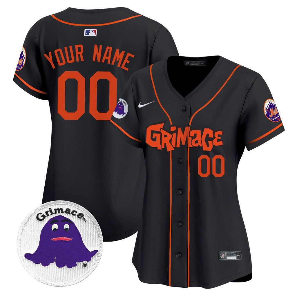 Mets Grimace Vapor Premier Limited Custom Jersey V2 - All Stitched by Digigearus