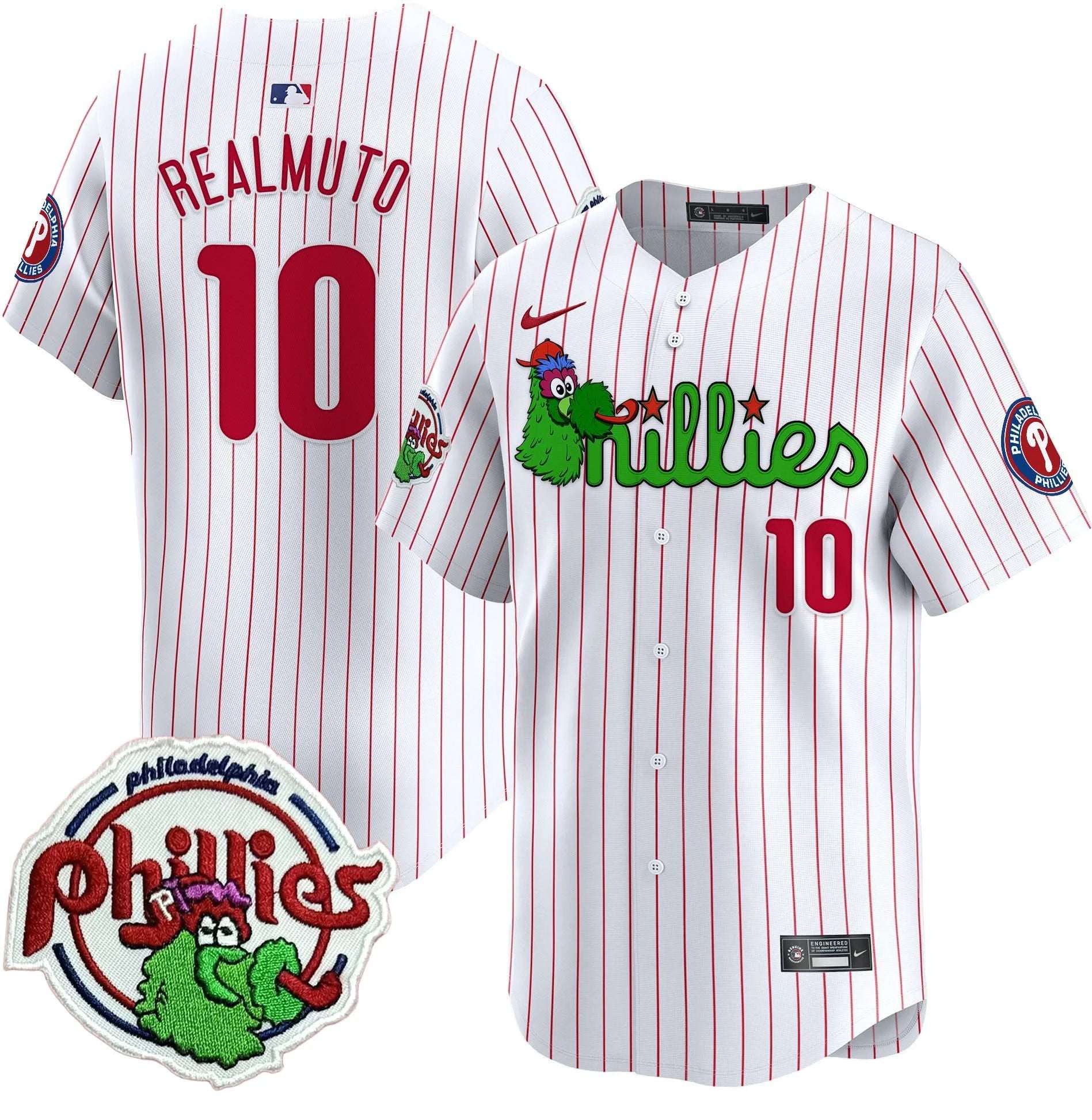 PP Phanatic Patch Vapor Premier Limited Jersey V3 - All Stitched by Philadelphia Phillies
