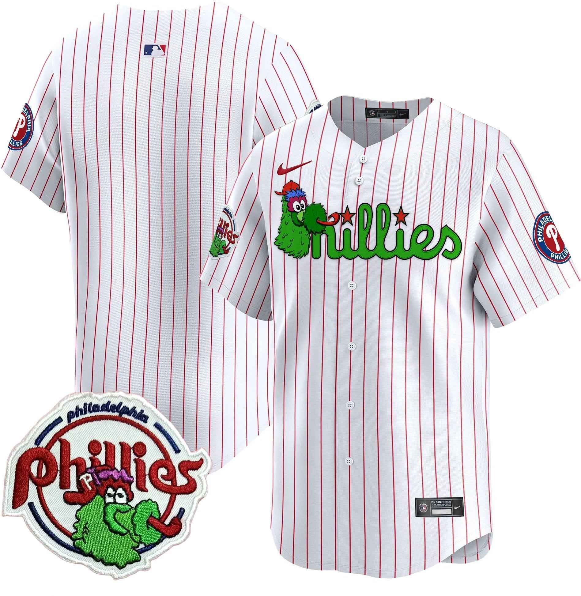 PP Phanatic Patch Vapor Premier Limited Jersey V3 - All Stitched by Philadelphia Phillies
