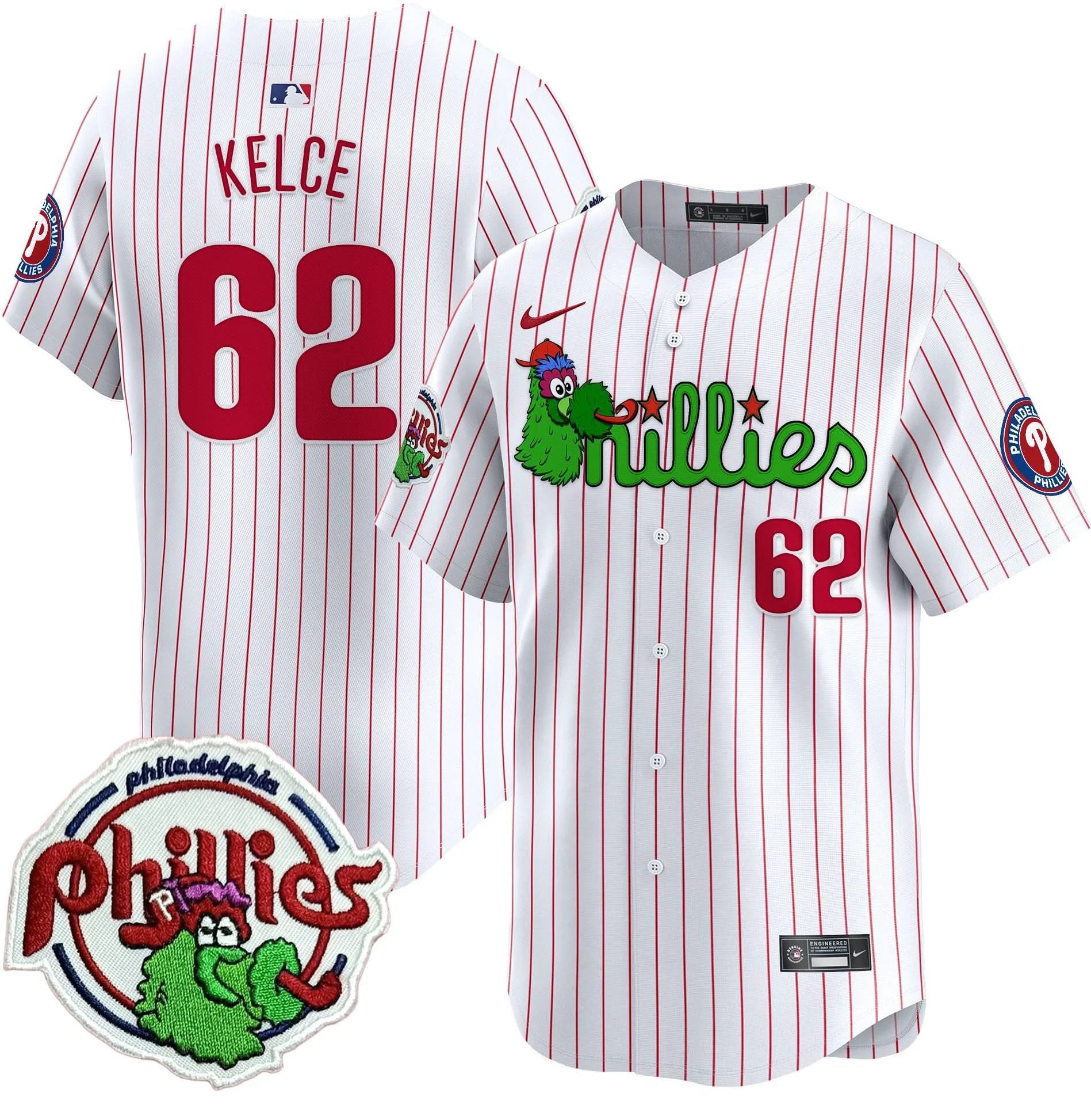 PP Phanatic Patch Vapor Premier Limited Jersey V3 - All Stitched by Philadelphia Phillies