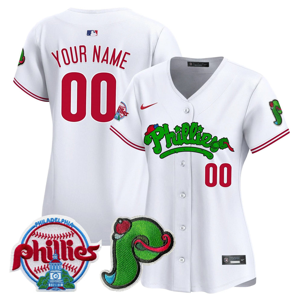 Phillies Phanatic Patch Vapor Premier Limited Custom Jersey V4 - All Stitched by Digigearus