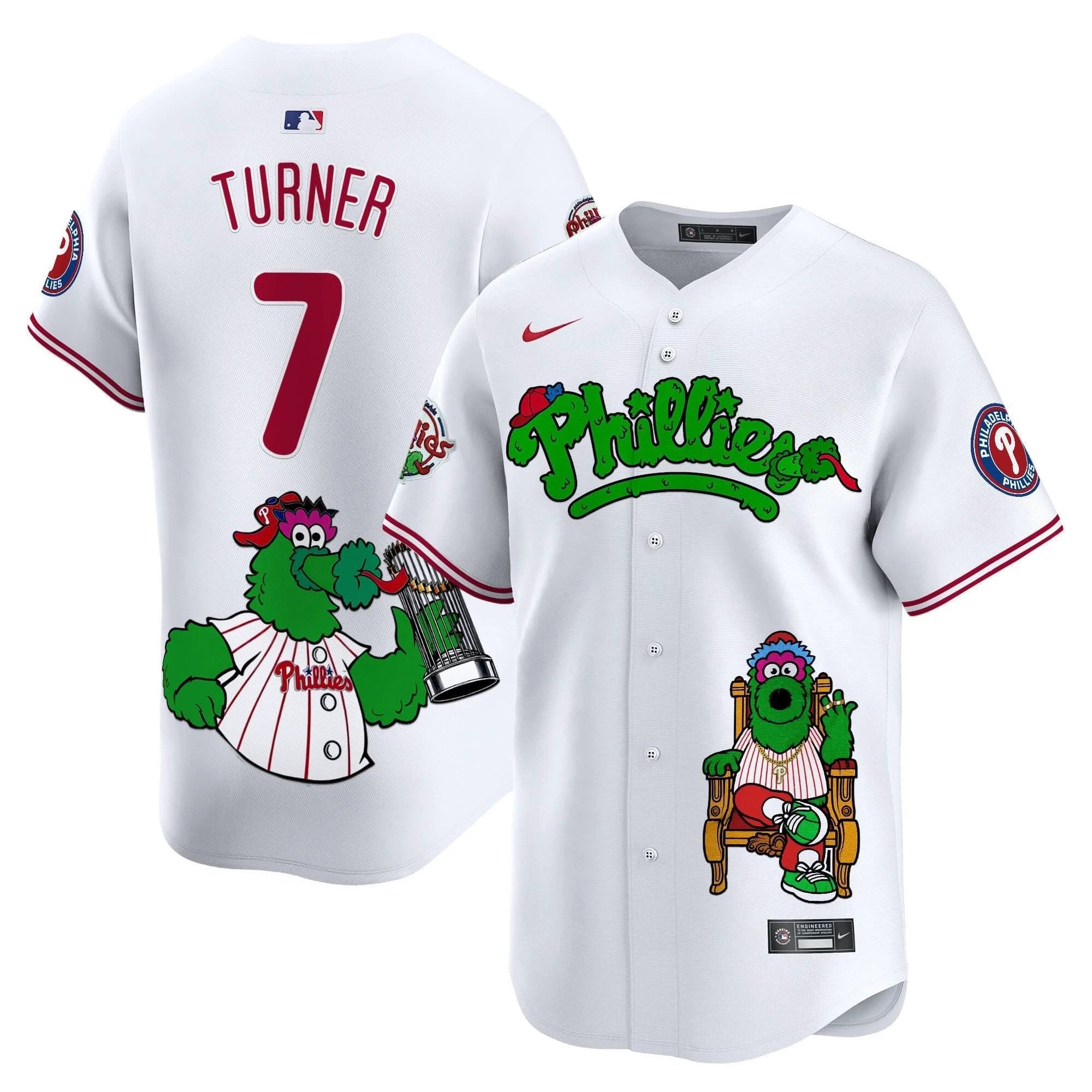 PP Phanatic Vapor Premier Limited Jersey - Printed by Philadelphia Phillies