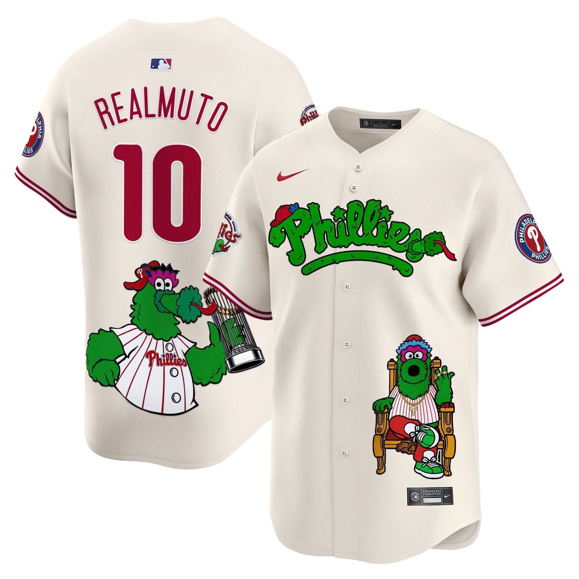 PP Phanatic Vapor Premier Limited Jersey - Printed by Philadelphia Phillies