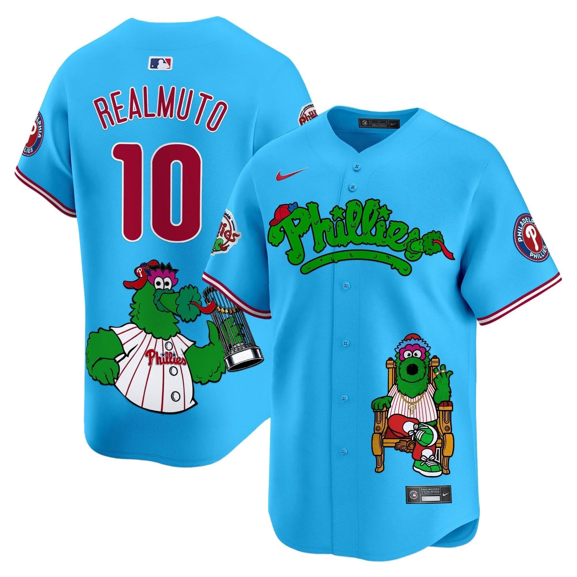 PP Phanatic Vapor Premier Limited Jersey - Printed by Philadelphia Phillies