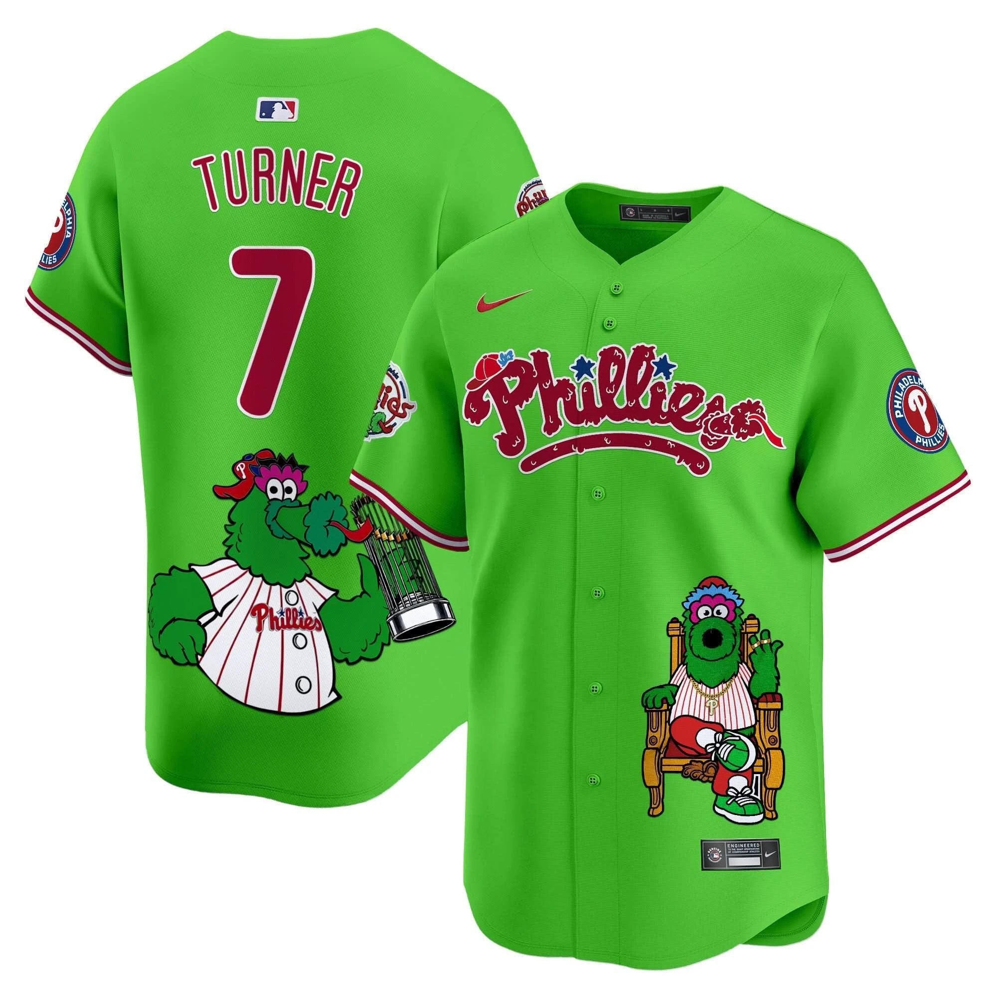 PP Phanatic Vapor Premier Limited Jersey - Printed by Philadelphia Phillies