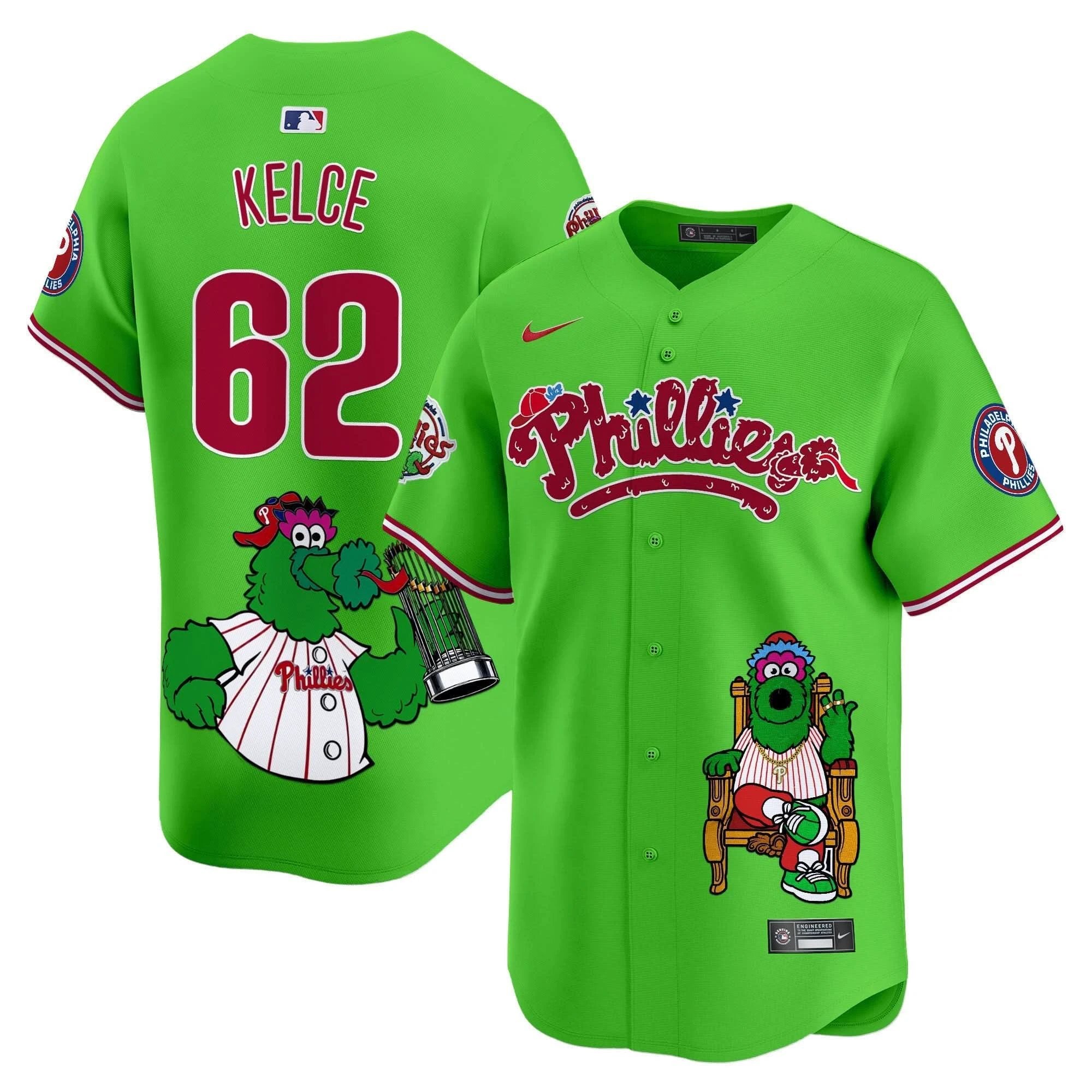 PP Phanatic Vapor Premier Limited Jersey - Printed by Philadelphia Phillies