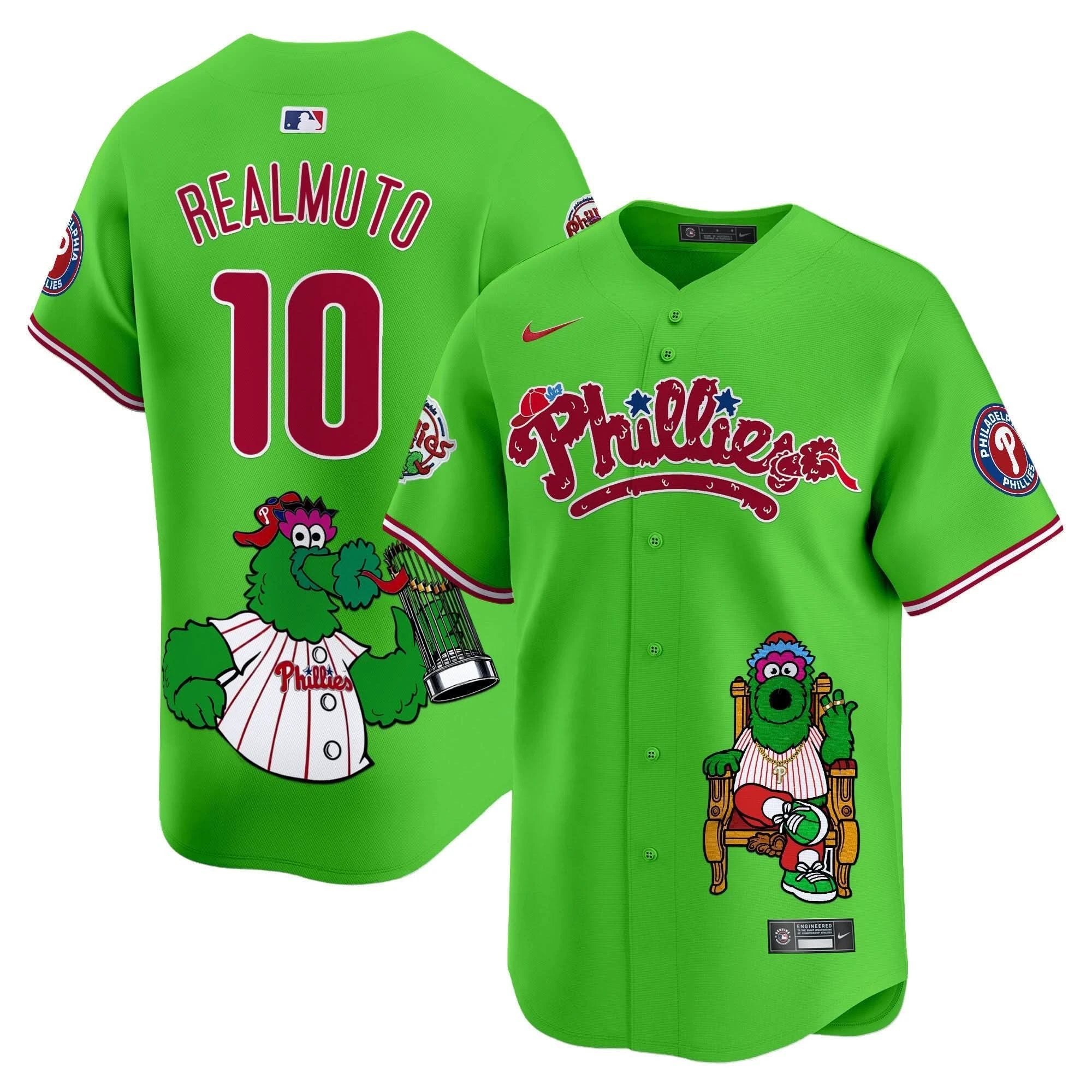 PP Phanatic Vapor Premier Limited Jersey - Printed by Philadelphia Phillies