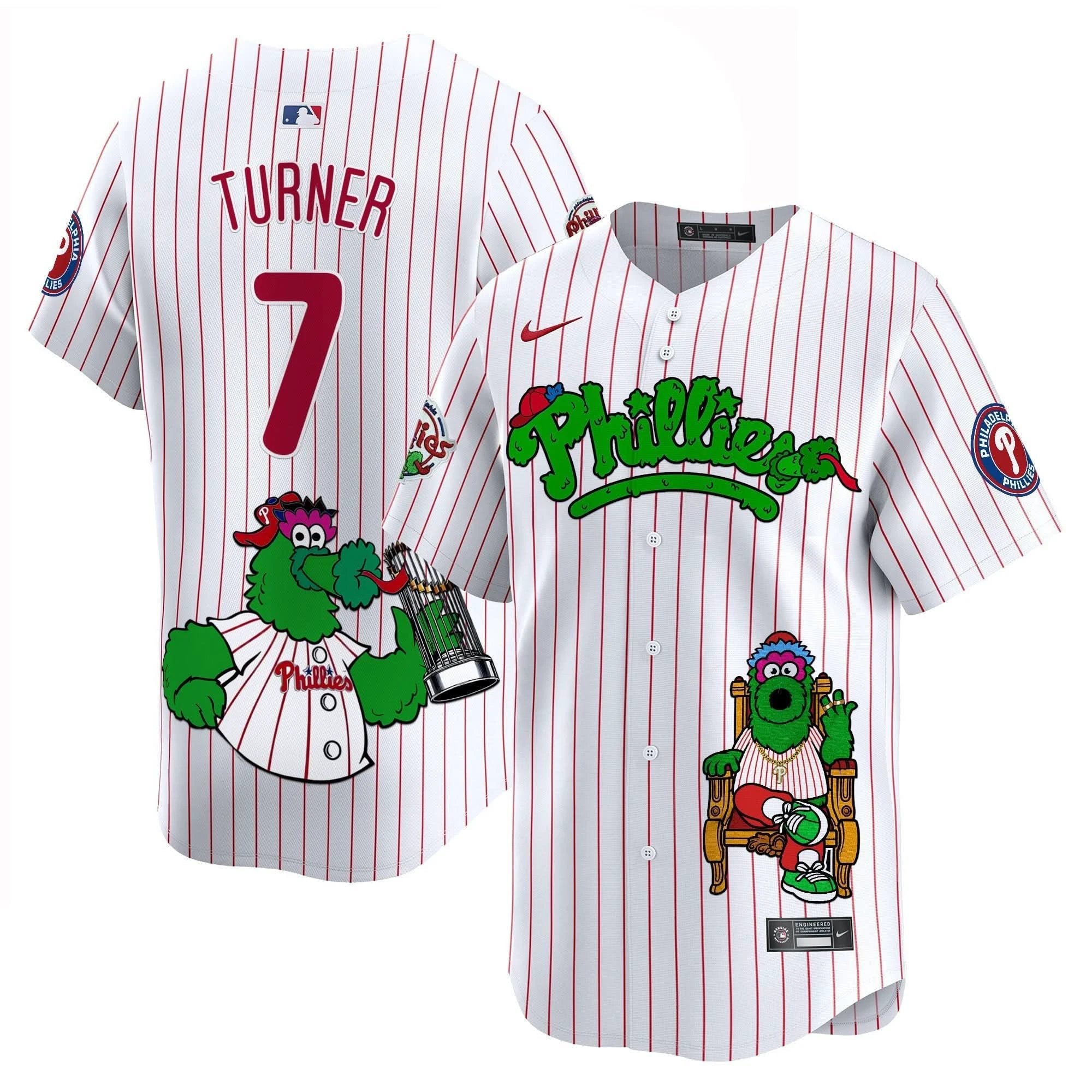 PP Phanatic Vapor Premier Limited Jersey - Printed by Philadelphia Phillies