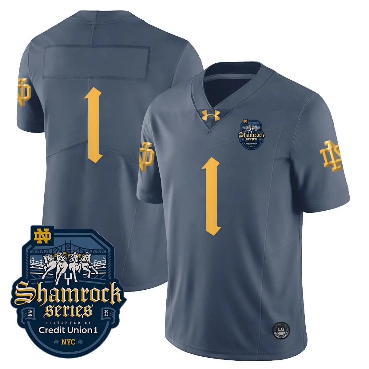 ND 2024 Shamrock Series Uniform by Notre Dame Fighting Irish