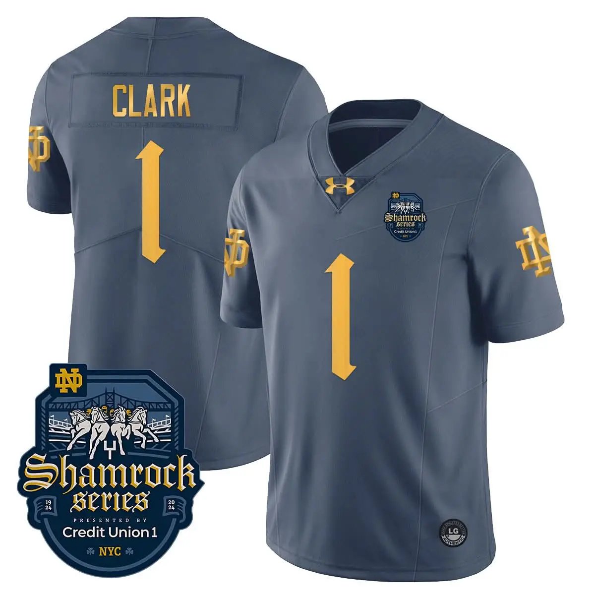 ND 2024 Shamrock Series Uniform by Notre Dame Fighting Irish