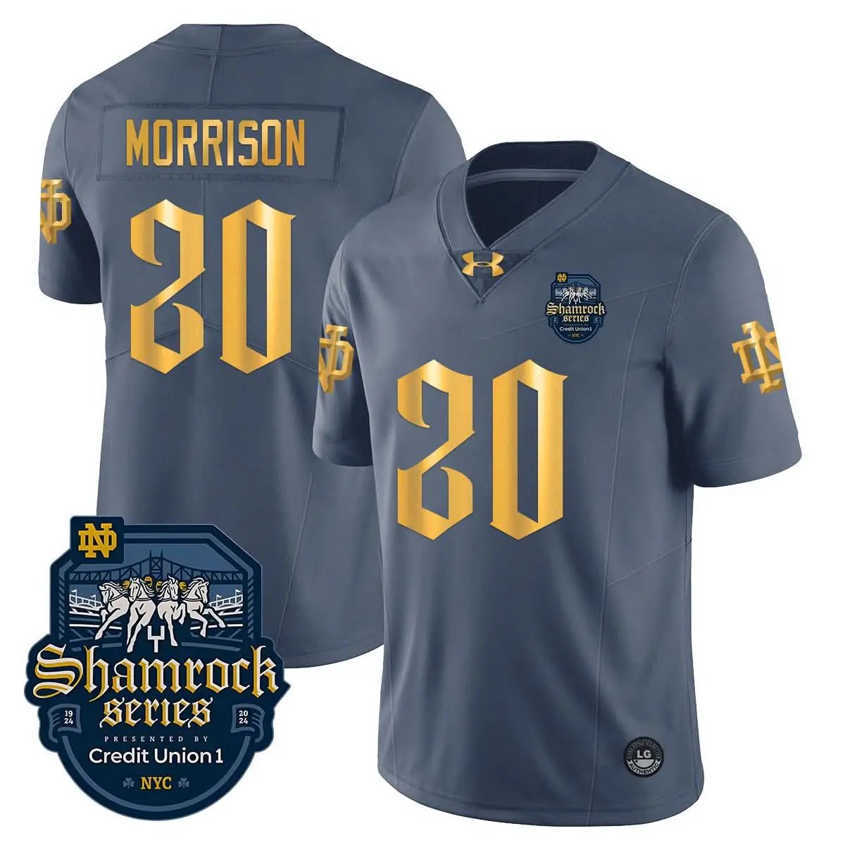 ND 2024 Shamrock Series Uniform by Notre Dame Fighting Irish