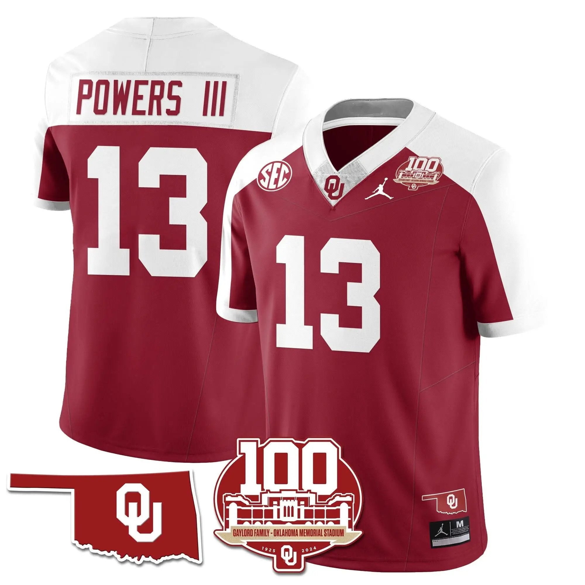 OS 1946-56 Throwback Uniforms - 100th Season by Oklahoma Sooners