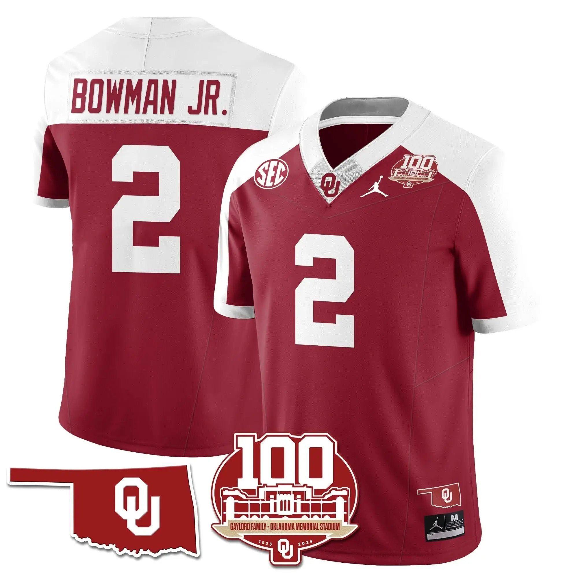 OS 1946-56 Throwback Uniforms - 100th Season by Oklahoma Sooners