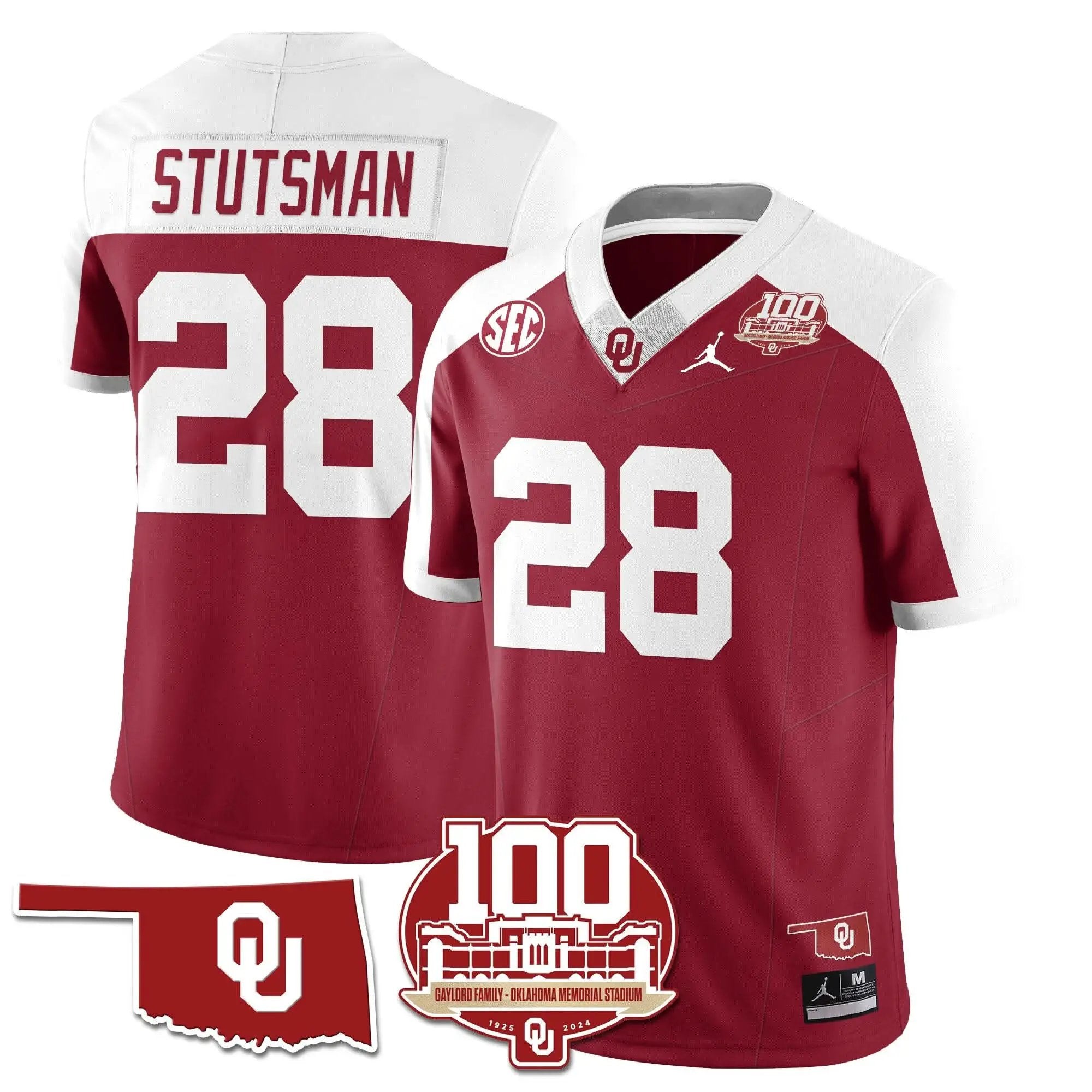OS 1946-56 Throwback Uniforms - 100th Season by Oklahoma Sooners