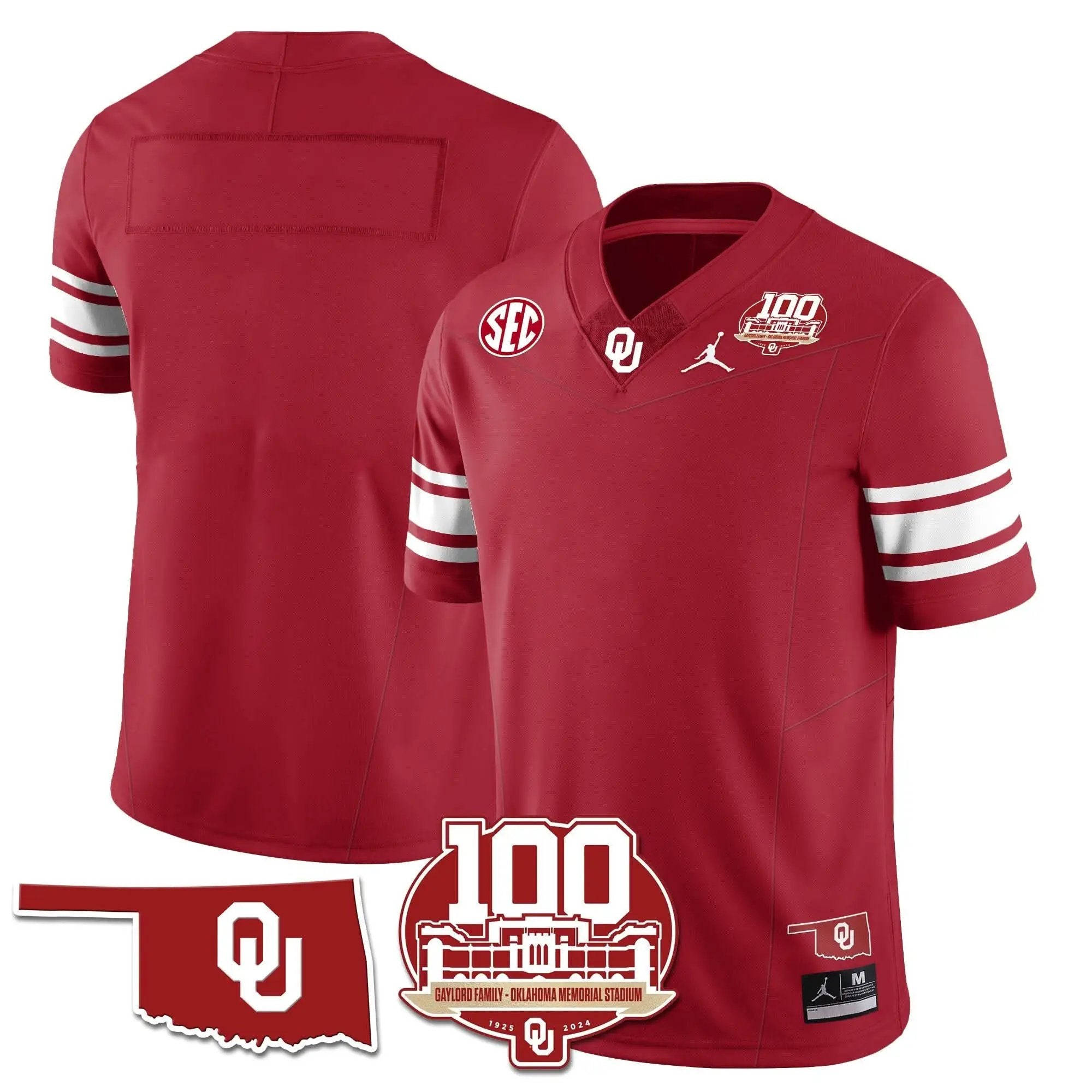 OS 1946-56 Throwback Uniforms - 100th Season by Oklahoma Sooners