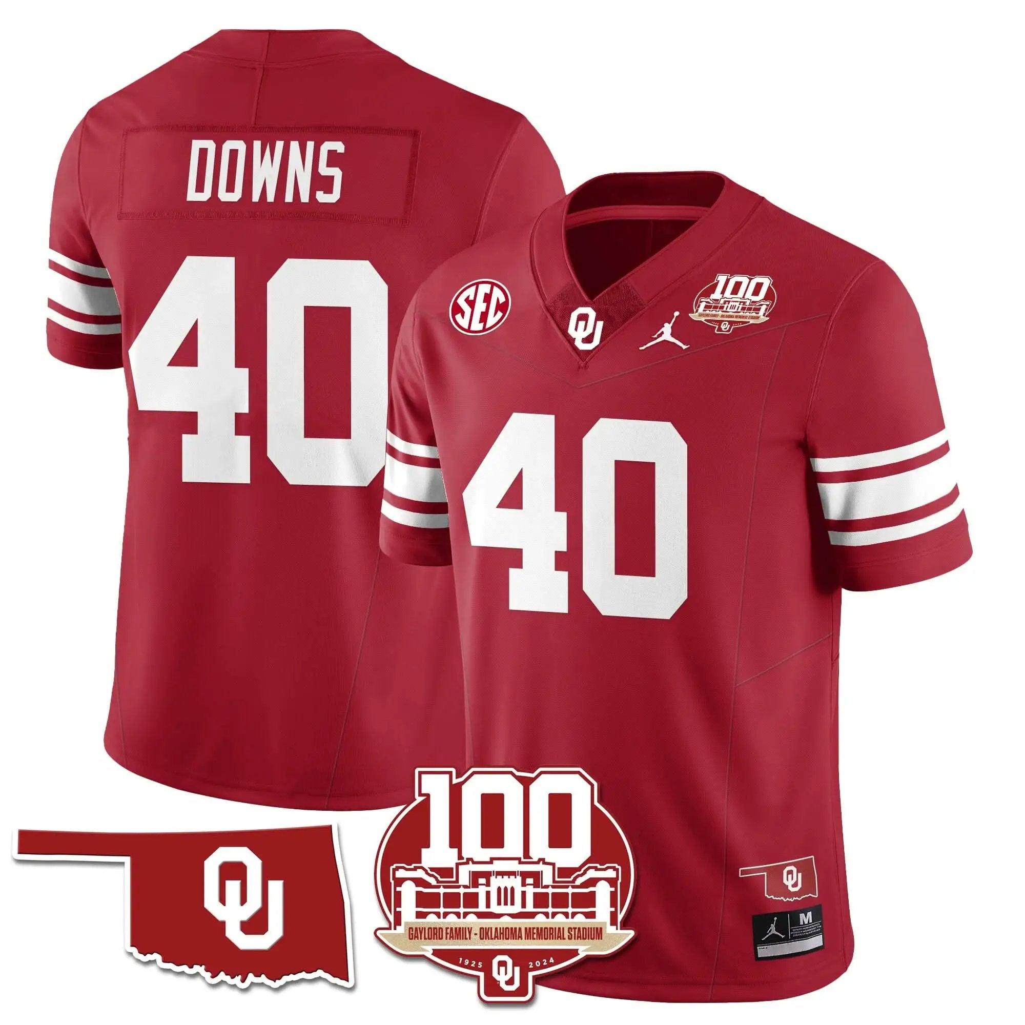 OS 1946-56 Throwback Uniforms - 100th Season by Oklahoma Sooners