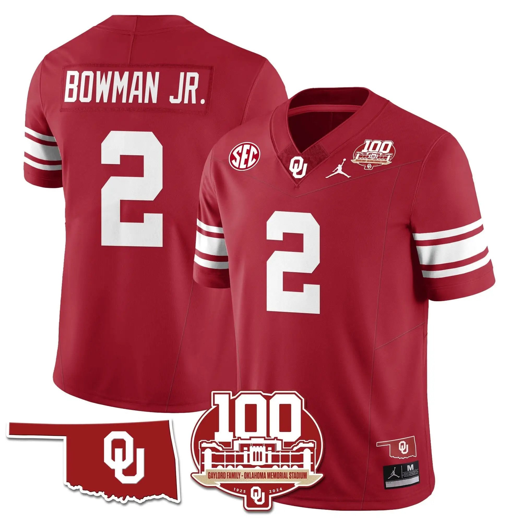 OS 1946-56 Throwback Uniforms - 100th Season by Oklahoma Sooners