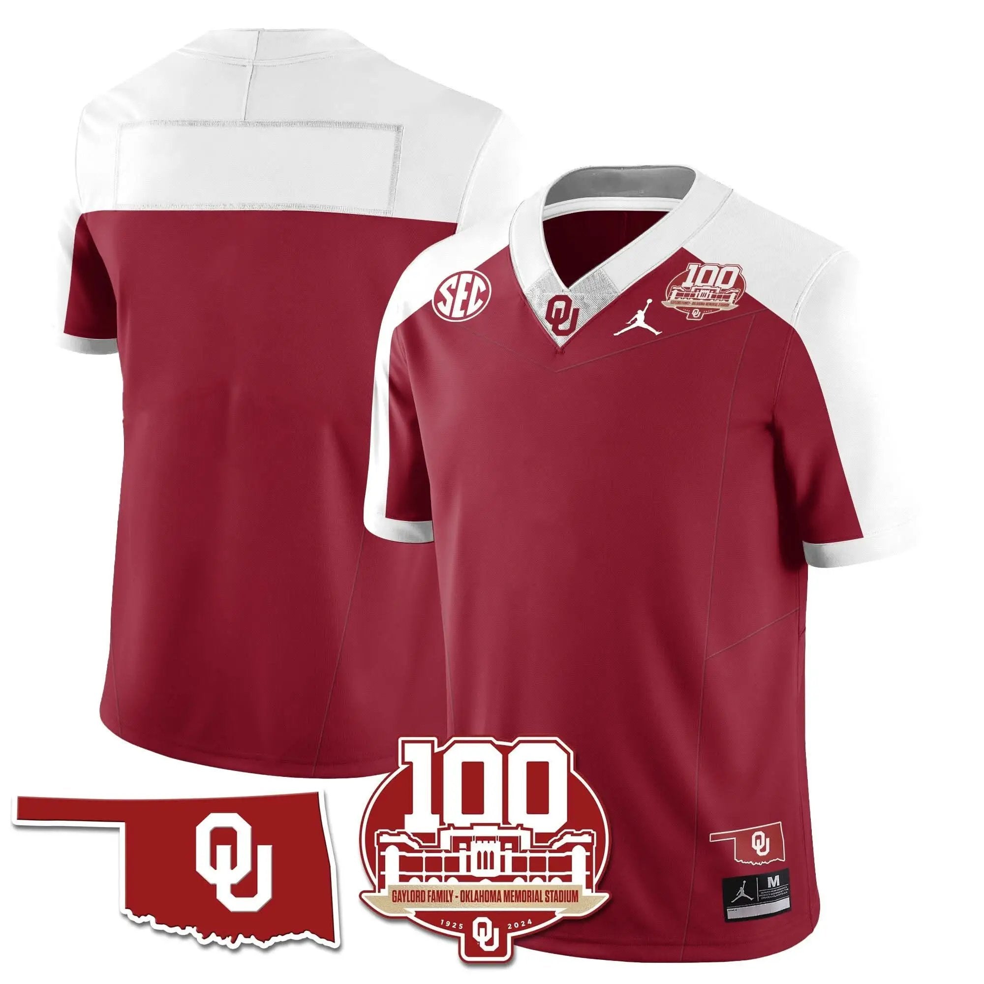 OS 1946-56 Throwback Uniforms - 100th Season by Oklahoma Sooners
