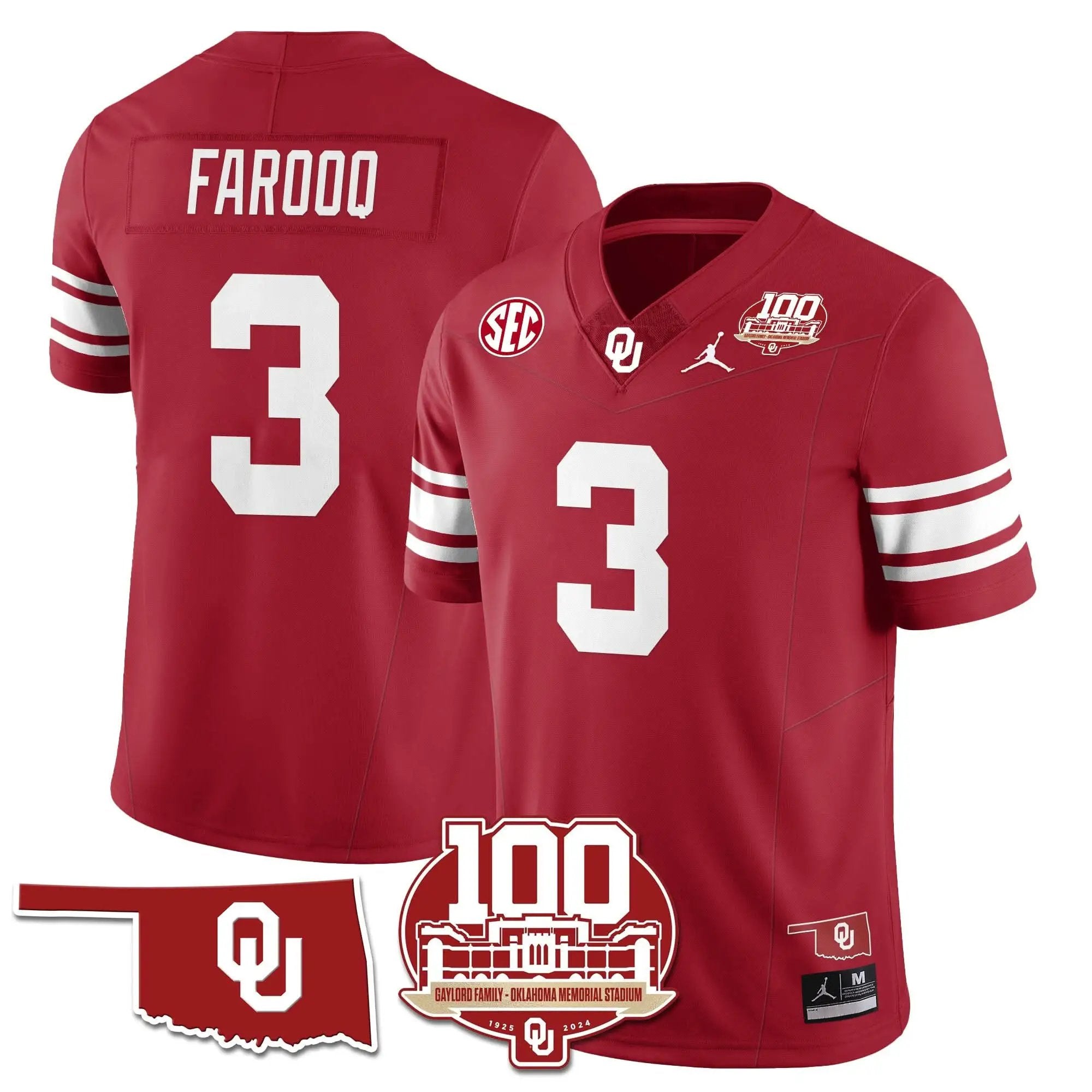 OS 1946-56 Throwback Uniforms - 100th Season by Oklahoma Sooners