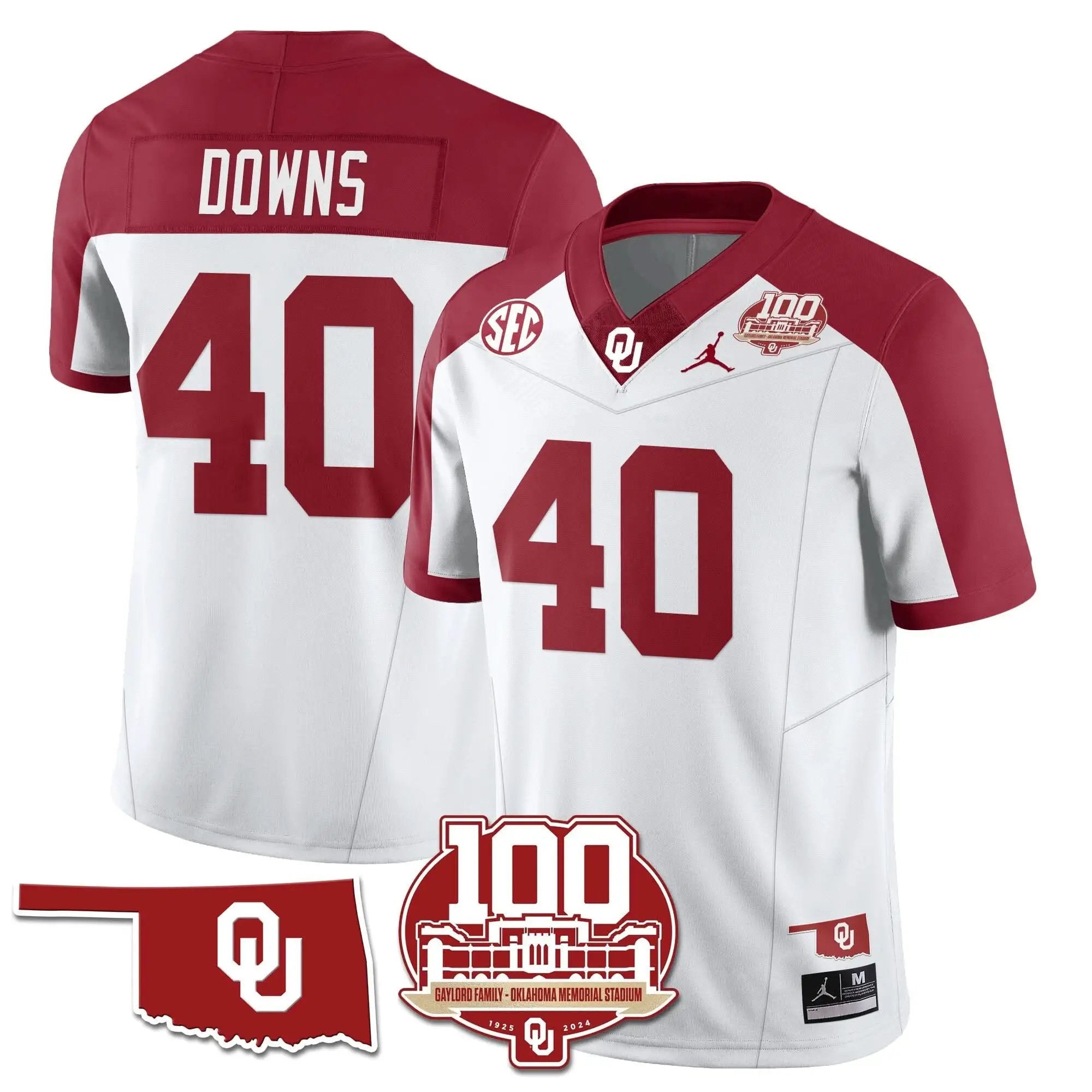 OS 1946-56 Throwback Uniforms - 100th Season by Oklahoma Sooners