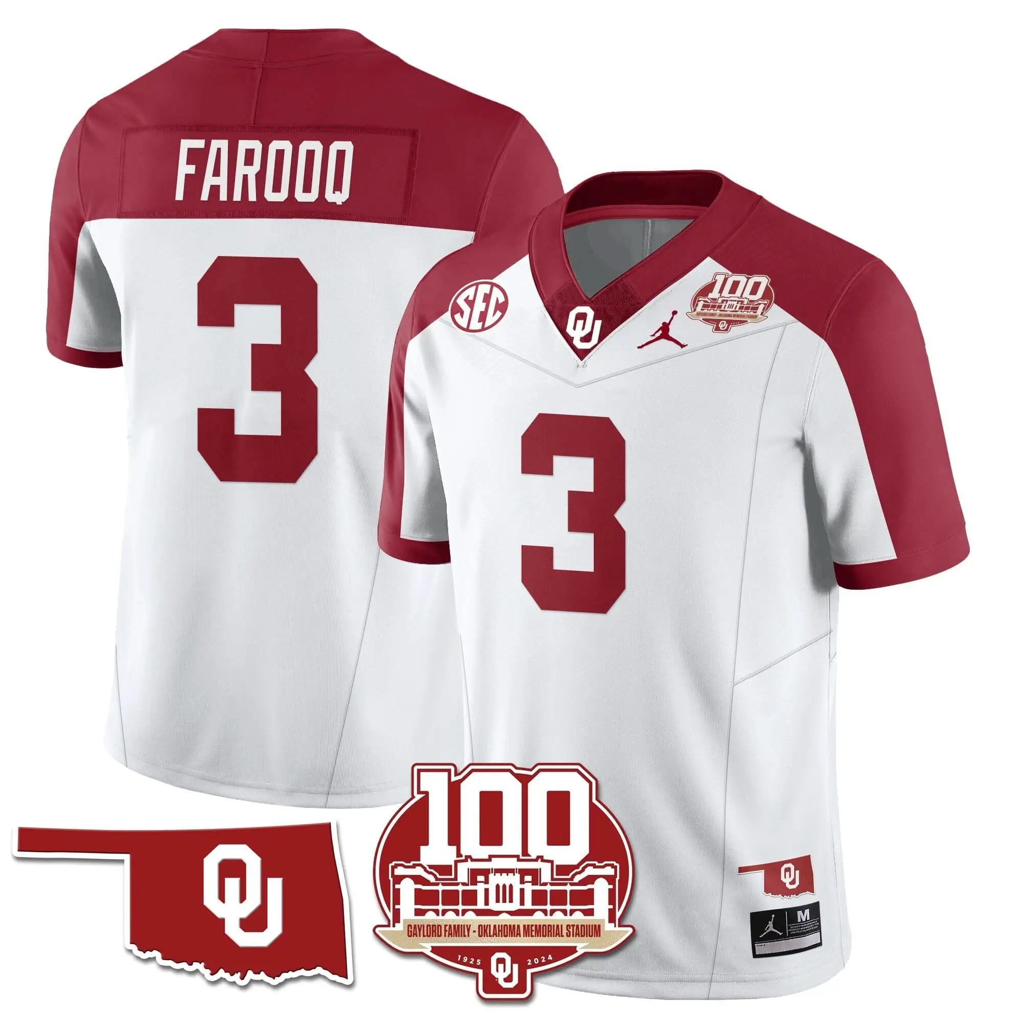 OS 1946-56 Throwback Uniforms - 100th Season by Oklahoma Sooners