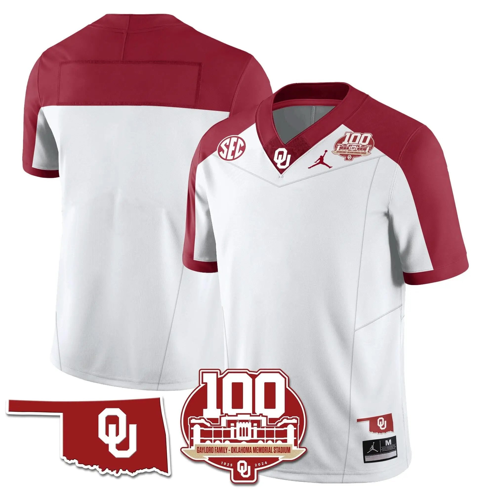 OS 1946-56 Throwback Uniforms - 100th Season by Oklahoma Sooners