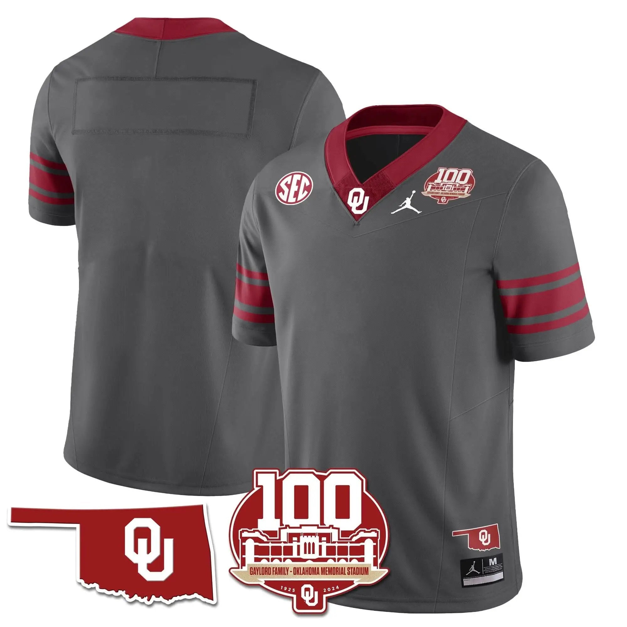 OS 1946-56 Throwback Uniforms - 100th Season by Oklahoma Sooners
