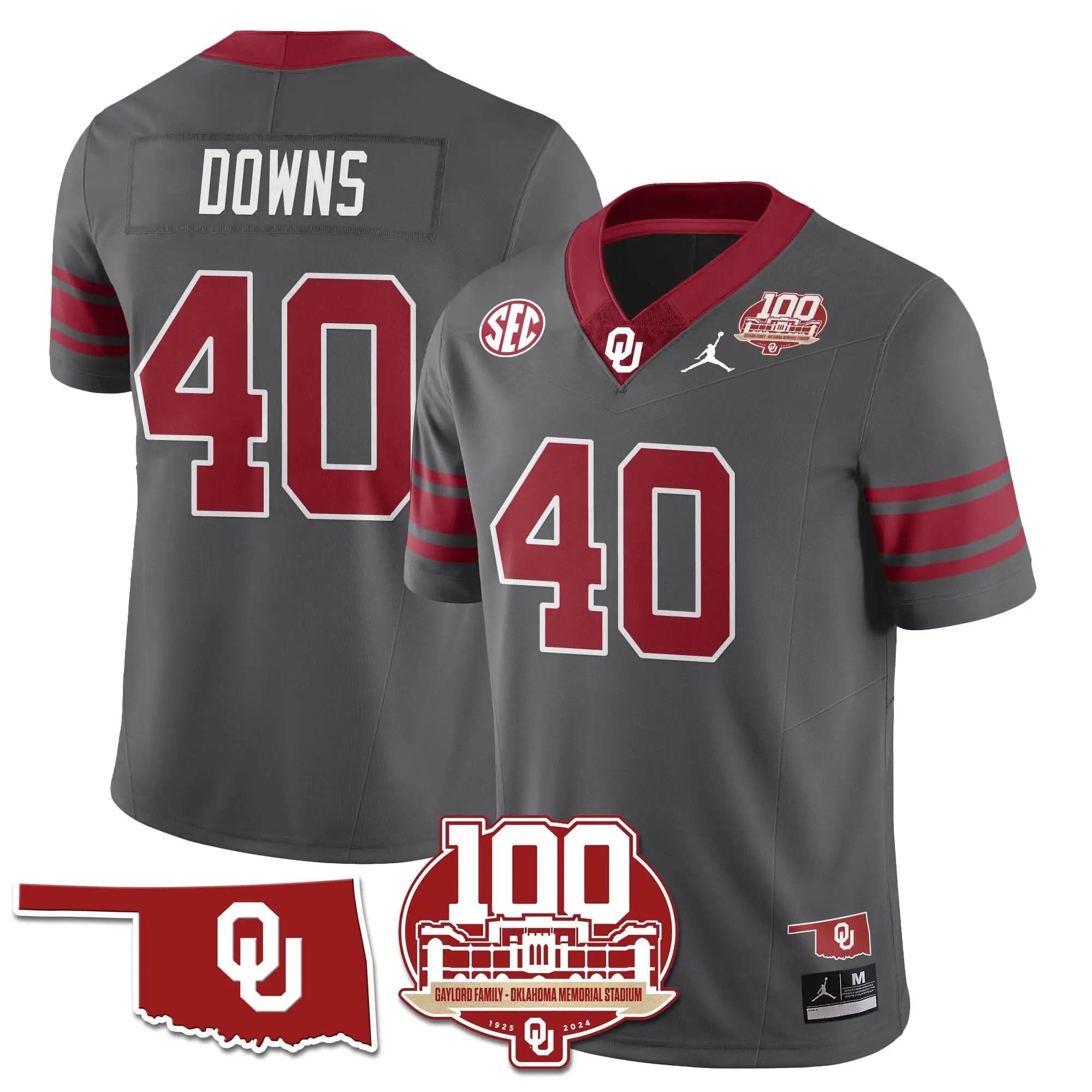 OS 1946-56 Throwback Uniforms - 100th Season by Oklahoma Sooners