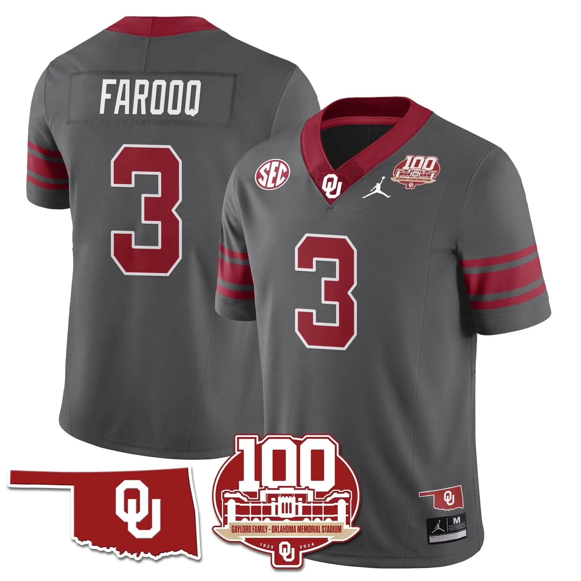 OS 1946-56 Throwback Uniforms - 100th Season by Oklahoma Sooners