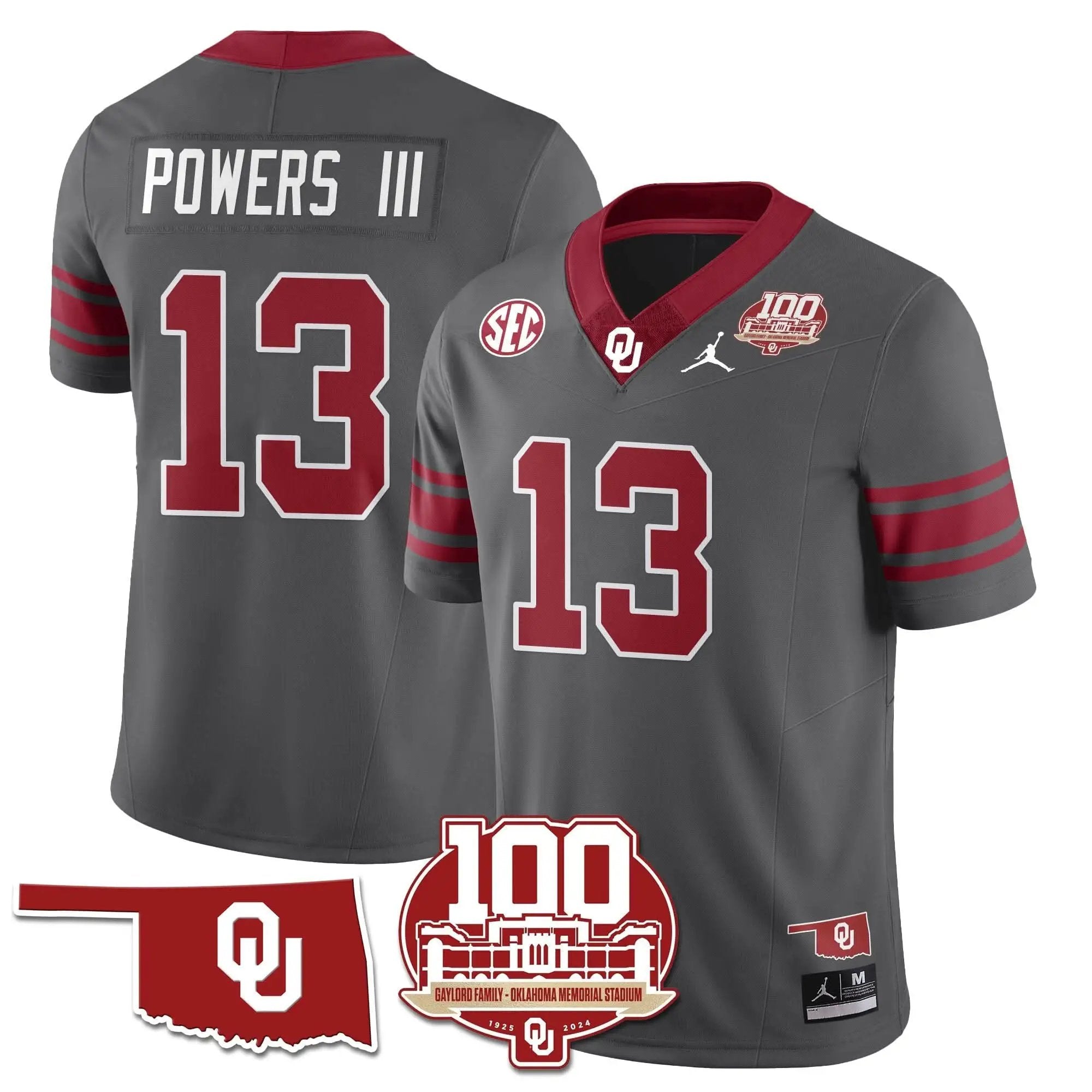 OS 1946-56 Throwback Uniforms - 100th Season by Oklahoma Sooners